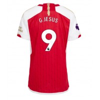 Camisa de time de futebol Arsenal Gabriel Jesus #9 Replicas 1º Equipamento Feminina 2023-24 Manga Curta